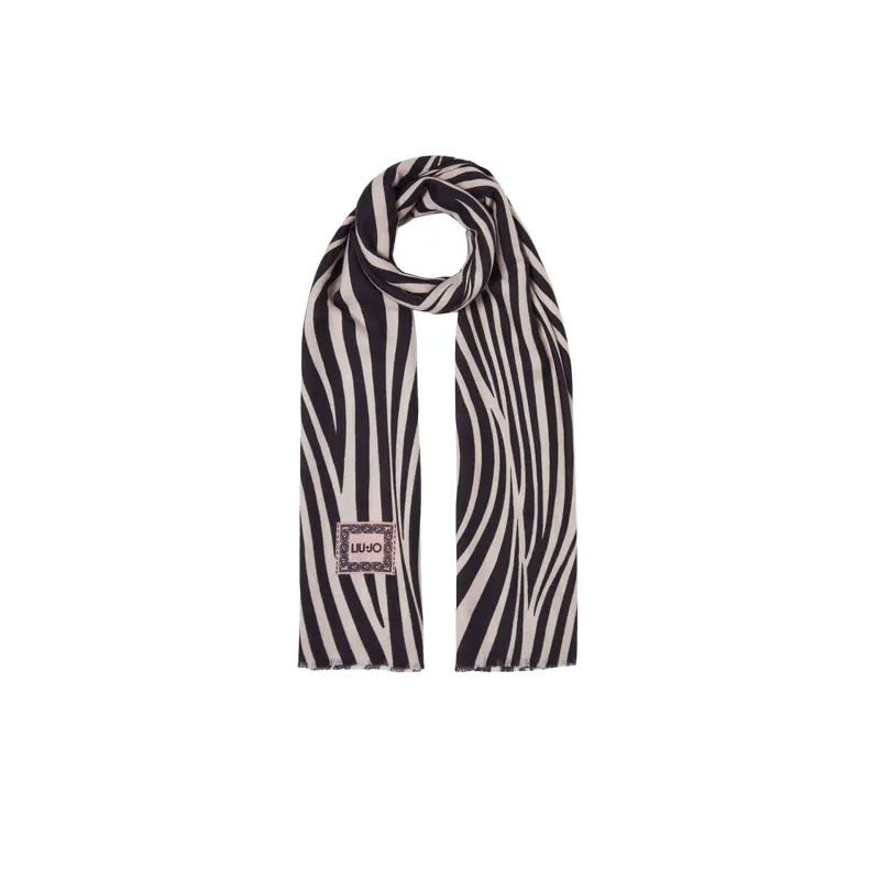 Stola Liu JO Rombo/Animalier, Zebra