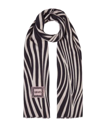 Stola Liu JO Rombo/Animalier, Zebra