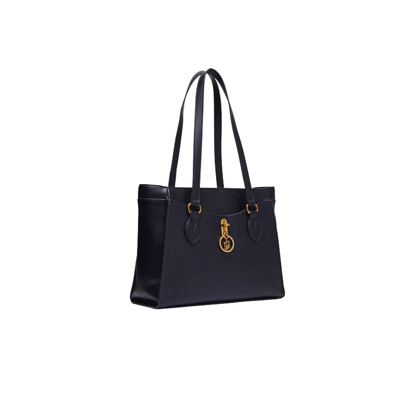 Liu Jo shopping bag with zip fastener and front pocket,... 2