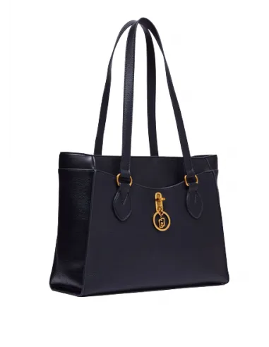 Shopping con cerniera Liu Jo, nera