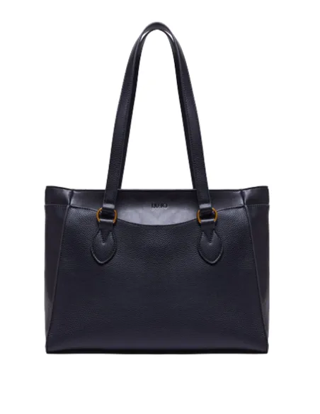 Shopping con cerniera Liu Jo, nera