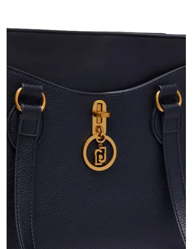 Shopping con cerniera Liu Jo, nera