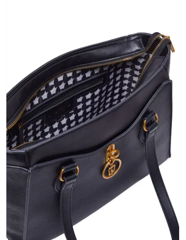 Shopping con cerniera Liu Jo, nera