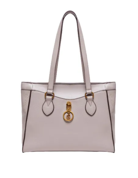 Shopping con cerniera Liu Jo, taupe