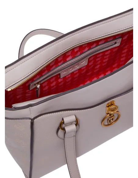 Shopping con cerniera Liu Jo, taupe
