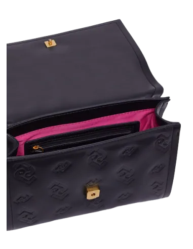 Borsa con pattina e tracolla in...