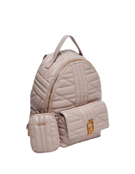 Liu Jo quilted women's backpack, taupe