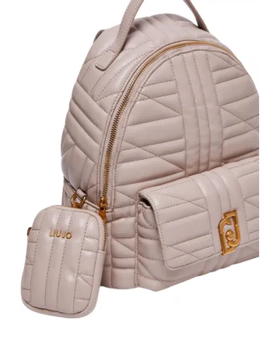 Liu Jo gesteppter Damen-Rucksack, taupe