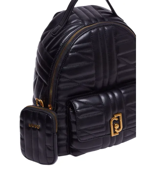 Liu Jo quilted women's backpack, black