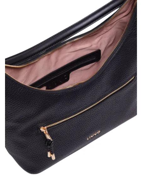 Liu Jo Damen Schultertasche, schwarz