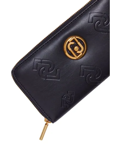 Liu Jo women's zipped wallet, black