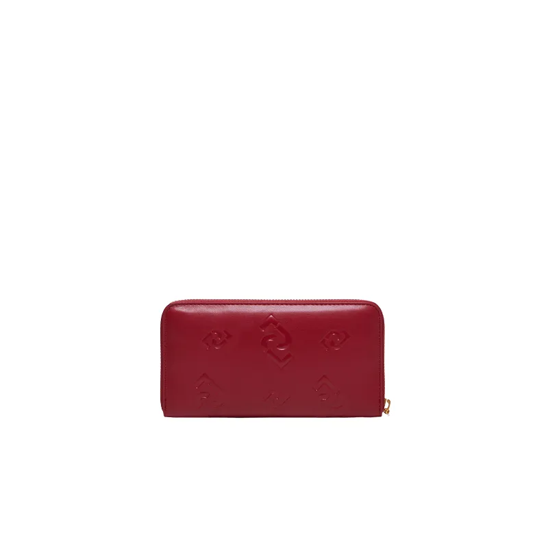 Liu Jo women's zipped wallet, red 2