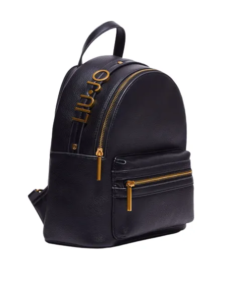 Liu Jo zipped women's backpack, black