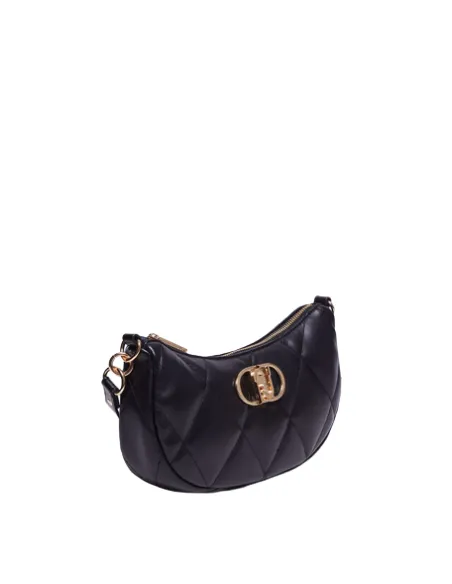 Borsa a spalla trapuntata Liu Jo, nero