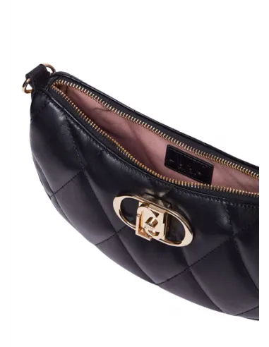 Borsa a spalla trapuntata Liu Jo, nero
