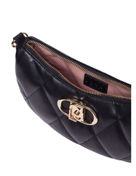 Borsa a spalla trapuntata Liu Jo, nero