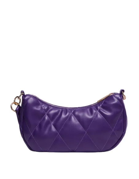 Gesteppte Damen-Schultertasche mit Reißverschluss Liu Jo, ultraviolet