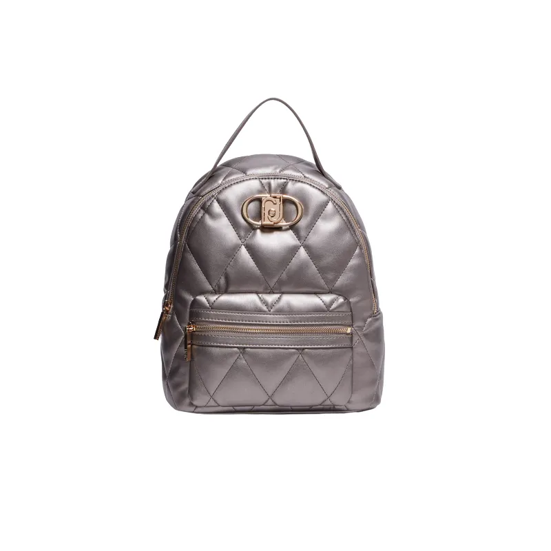 Liu Jo gesteppter Damenrucksack mit Fronttasche, frozen