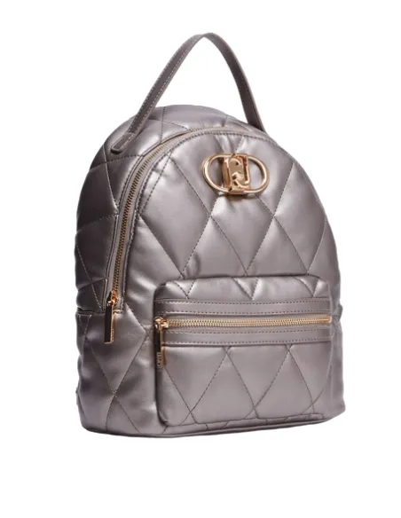 Liu Jo gesteppter Damenrucksack mit Fronttasche, frozen