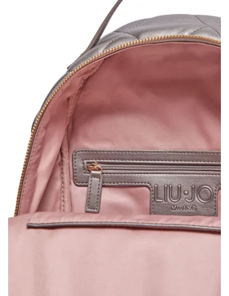 Liu Jo gesteppter Damenrucksack mit Fronttasche, frozen