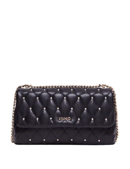 Liu Jo Quilted cross-body bag with beads