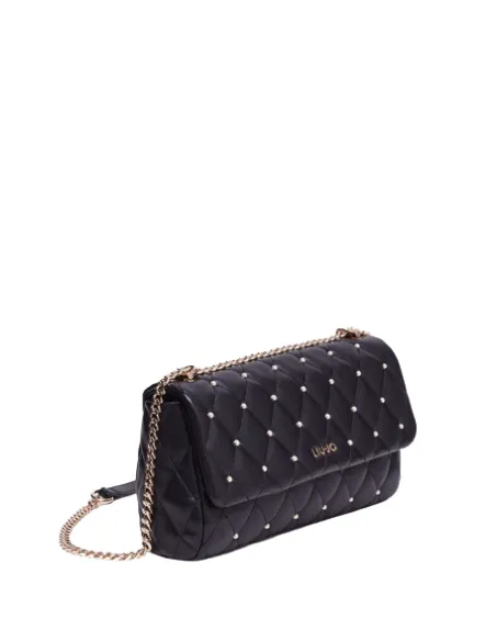 Liu Jo Quilted cross-body bag with beads