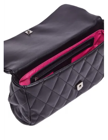 Borsa donna con pattina e accessorio...