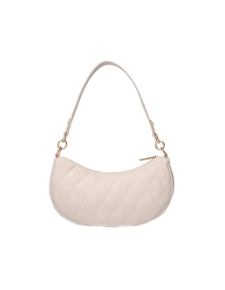 Gesteppte Tasche mit Kettenaccessoire und Charms Liu Jo, elfenbeinfarben