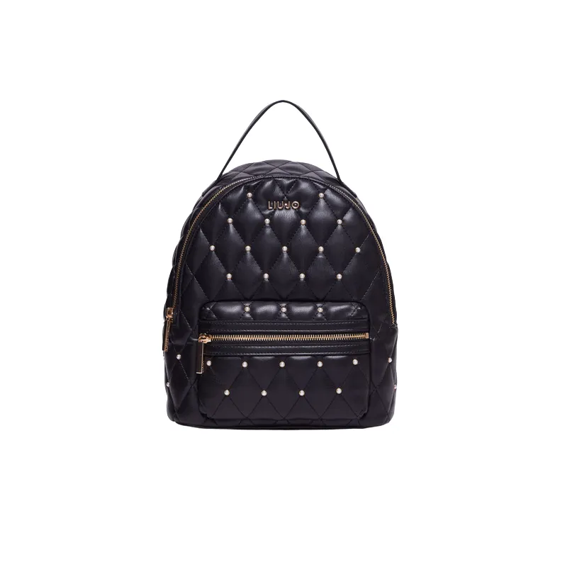 Liu Jo quilted women's backpack with appliqués