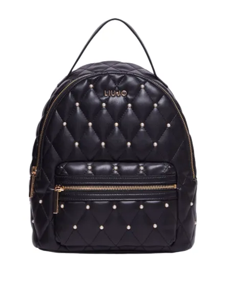 Liu Jo quilted women's backpack with appliqués