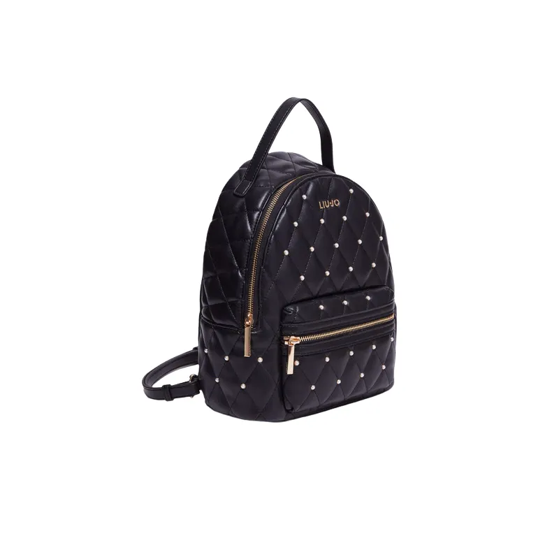 Liu Jo quilted women's backpack with appliqués 2