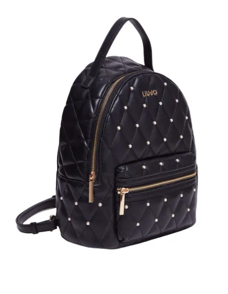 Liu Jo quilted women's backpack with appliqués