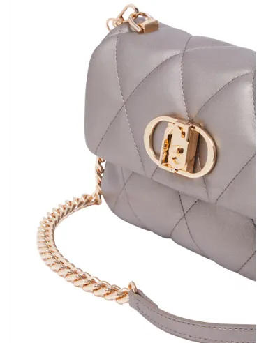 Borsa donna trapuntata con pattina...