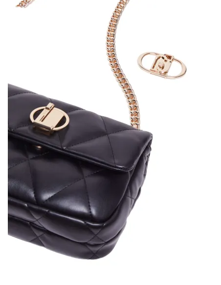 Liu Jo Better women's quilted shoulder bag, black