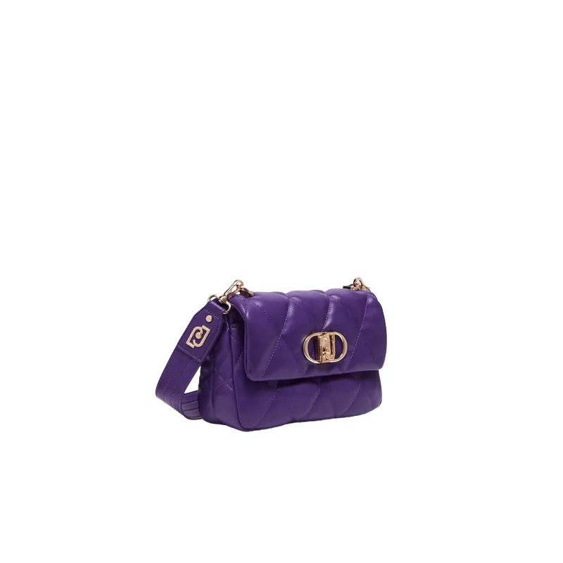Liu Jo Better women's quilted shoulder bag, ultraviolet 2