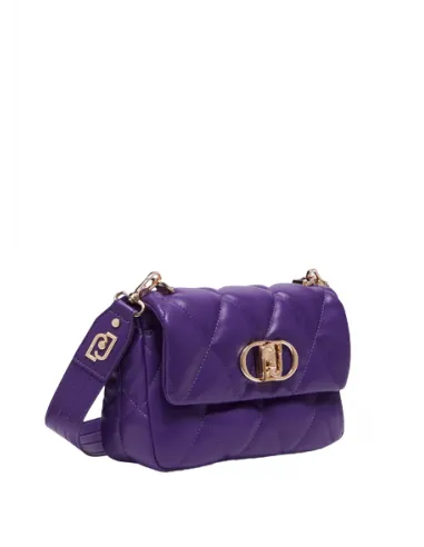 Borsa donna trapuntata con pattina...