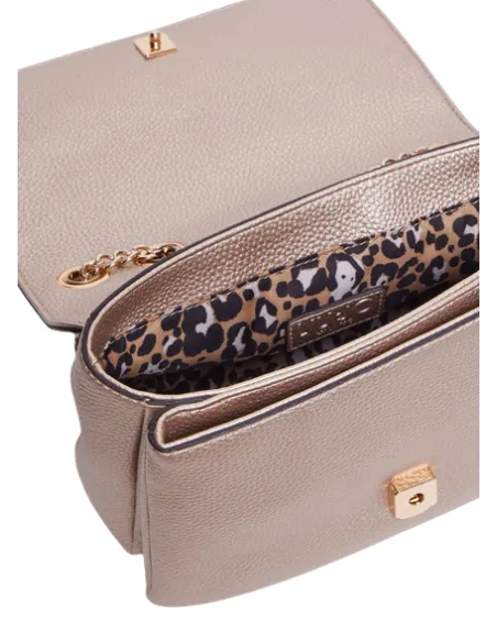 Liu Jo Damentasche mit zwei Fächern, gold