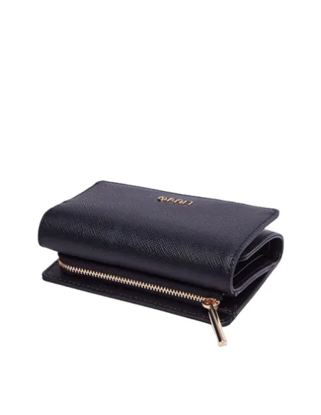 Damengeldbörse mit externem Münzfach Liu Jo, schwarz