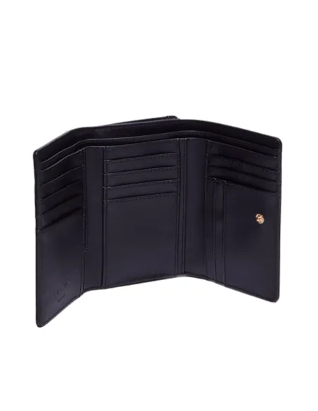 Damengeldbörse mit externem Münzfach Liu Jo, schwarz