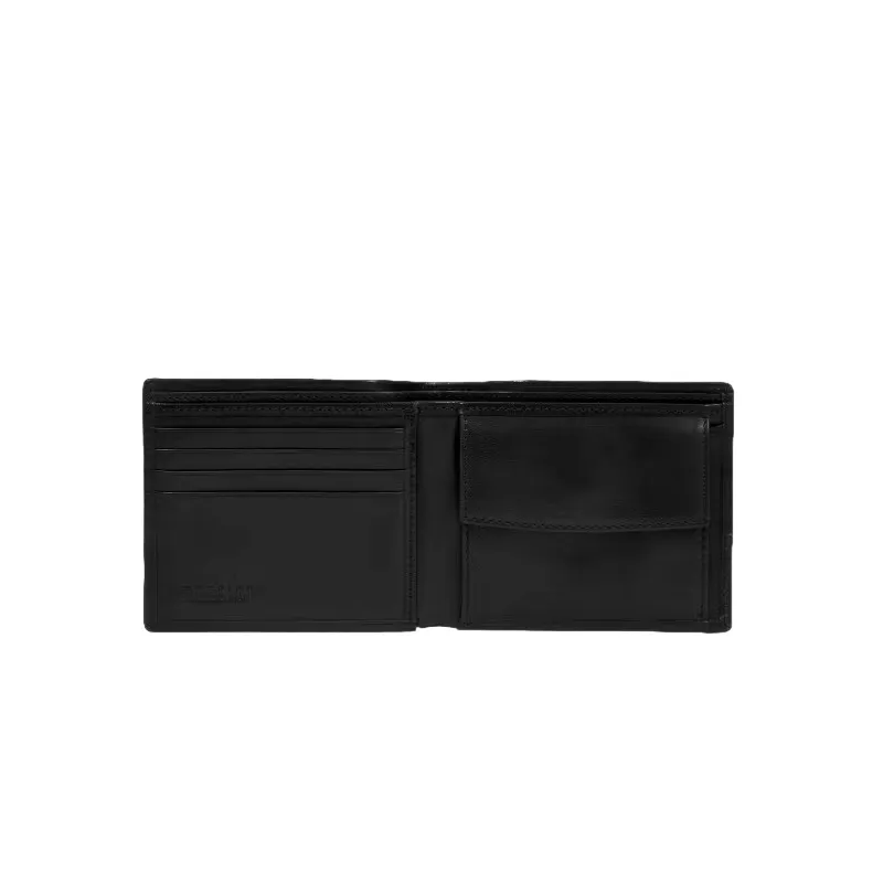 The Bridge Damiano Herrengeldbörse mit Münzfach, schwarz