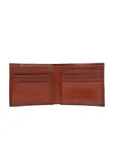 The Bridge Damiano men's wallet with credit card slots, brown