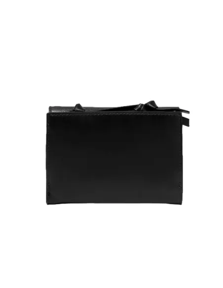 Portafogli medio con pattina The Bridge Domitilla, nero