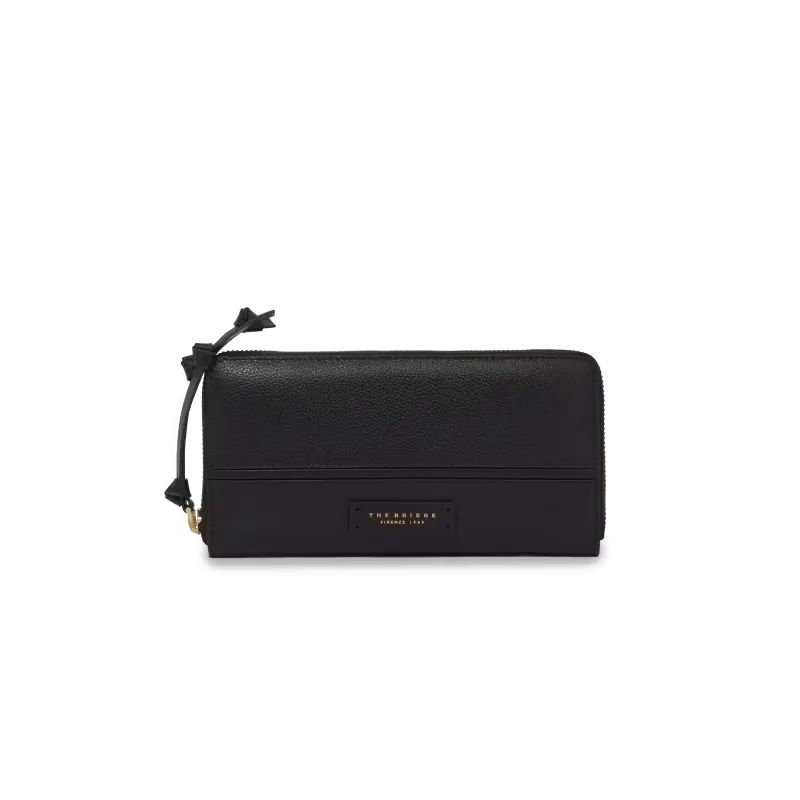 The Bridge Domitilla Damenbrieftasche aus Leder mit...