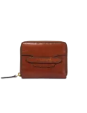 The Bridge Lucrezia medium-sized women's zipped wallet, brown