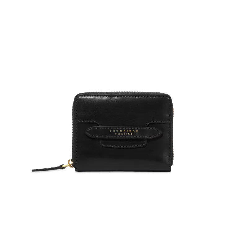 The Bridge Lucrezia women's zipped wallet, red