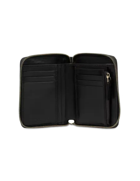 The Bridge Lucrezia medium-sized women's zipped wallet, black