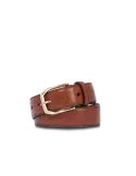 The Bridge Brunelleschi men's leather belt, brown