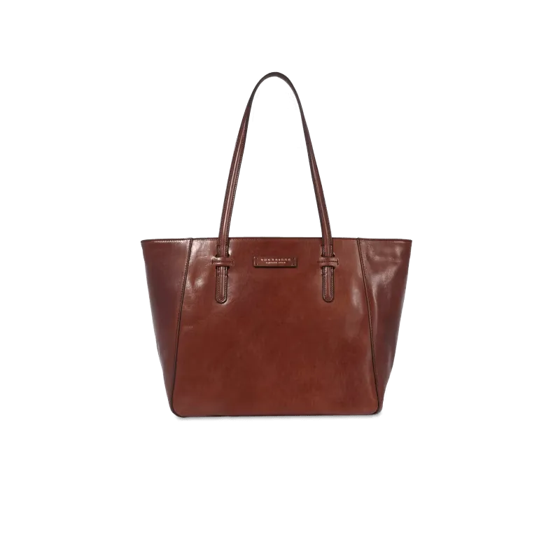 Shopping in pelle The Bridge Diana, marrone