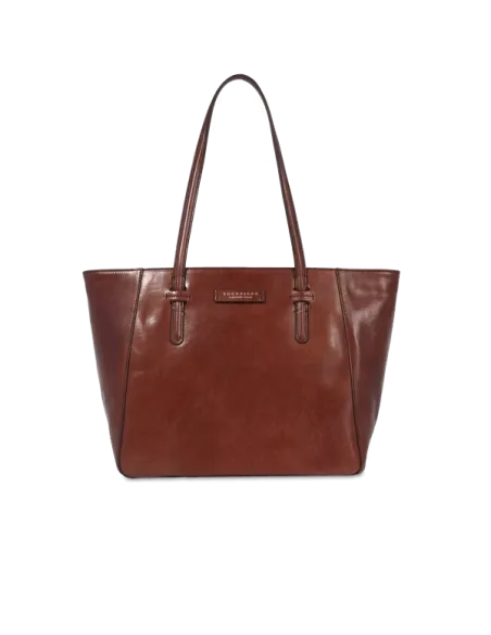 Shopping in pelle The Bridge Diana, marrone