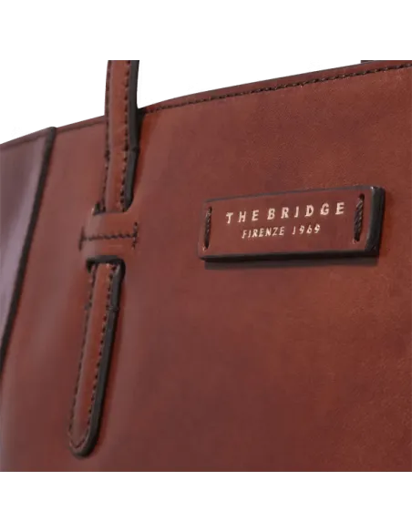 Shopping in pelle The Bridge Diana, marrone
